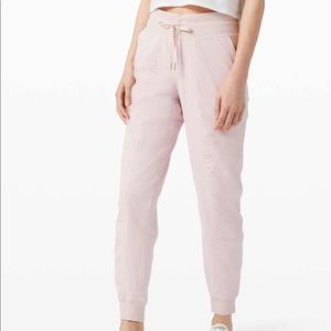 Lululemon Baby Pink Dance Studio Jogger